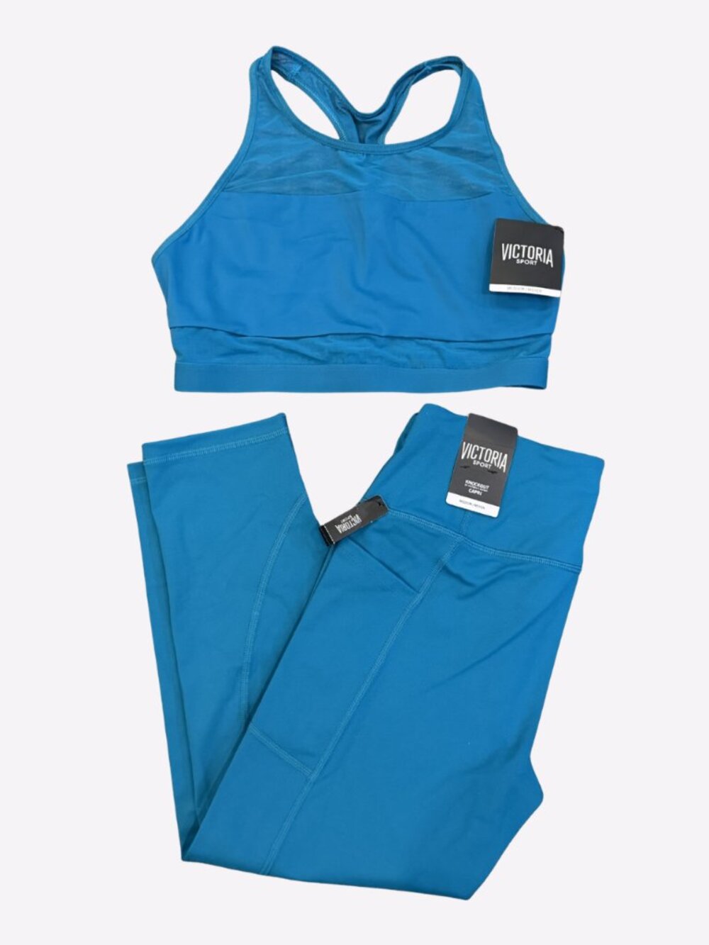 NWT Victoria’s Secret Victoria Sport Athletic Set Sports Bra & Legging Sz M